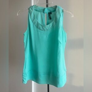 Essentials Turquoise Sleeveless Blouse